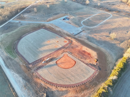 New Bakersfield ball fields and sports complex being constructed